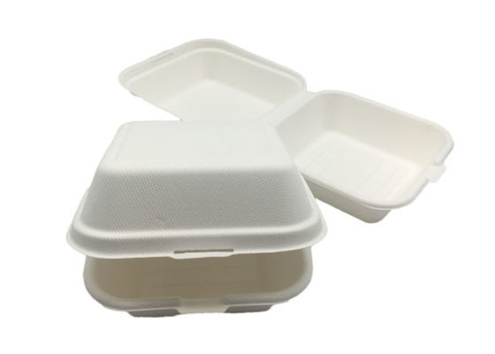 6×6 Inch 530ml 20g Biodegradable Food Boxes